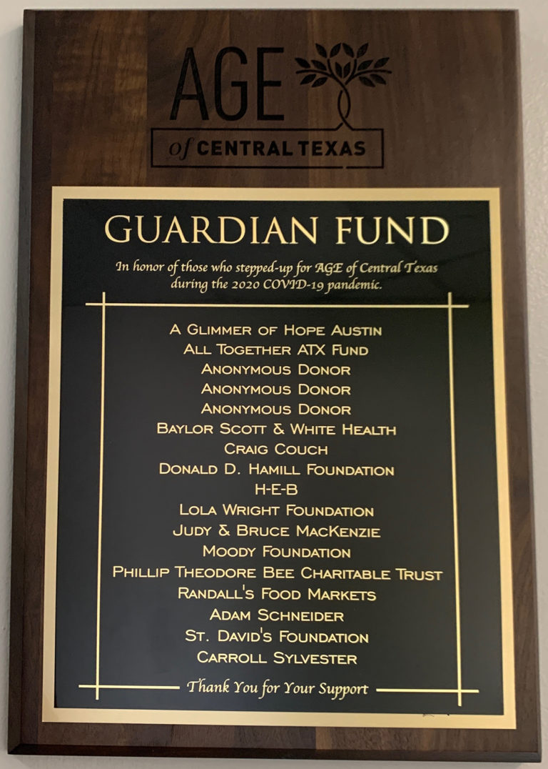 AGE Guardian Fund AGE of Central Texas